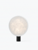 Lampa stołowa owalna materiałowa czarna 43cm minimalistyczna klasyczna uniwersalna dekoracyjna TENSE 21811 New Works